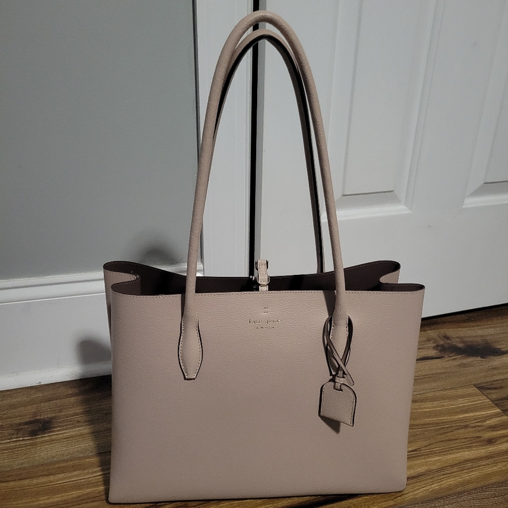 Kate Spade Large Beige Tote Bag